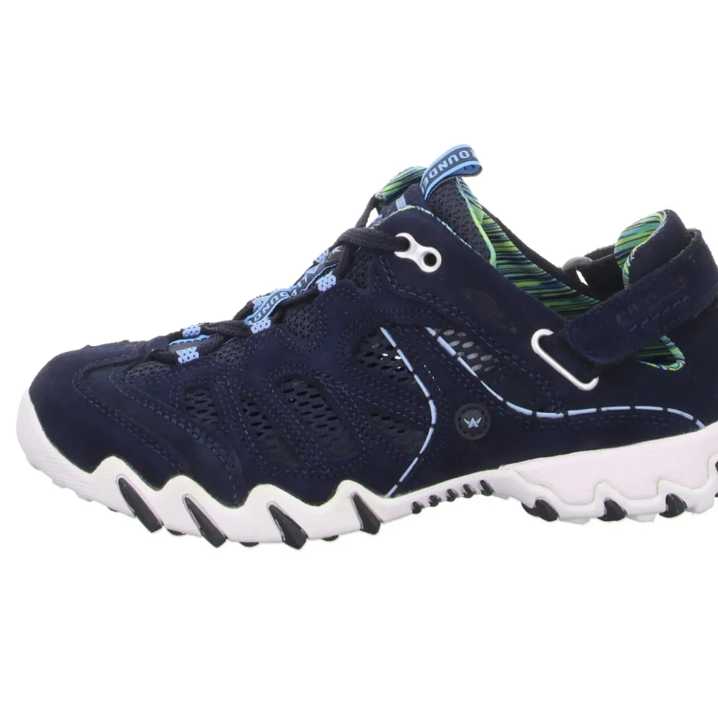 Allrounder Slipper/Kletthalbschuh luftdurchlässig (durchbrochenes/geflochtenes Obermaterial) NIWA