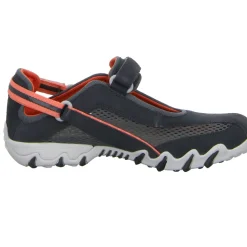 Allrounder Slipper/Kletthalbschuh luftdurchlässig (durchbrochenes/geflochtenes Obermaterial) Niro