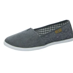 Alyssa Leinen Slipper/Kletthalbschuh