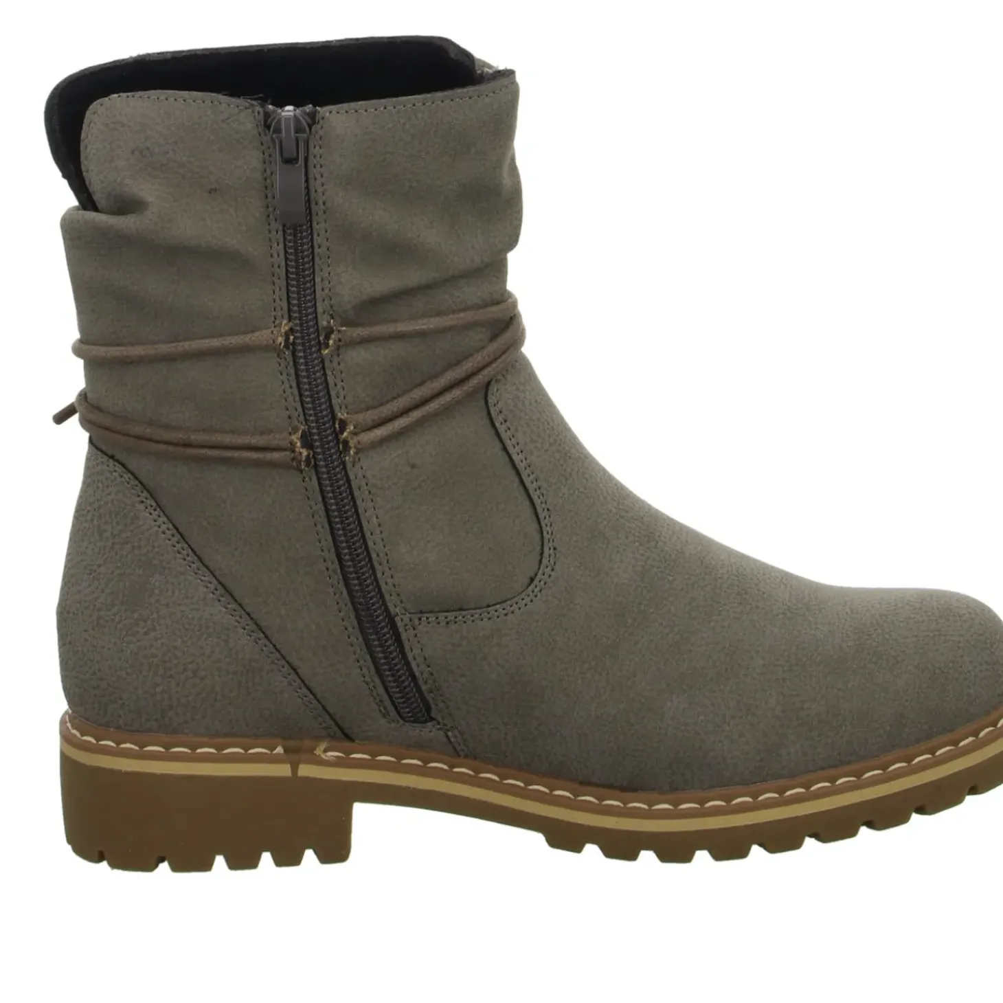Alyssa Schlupf-/Reißverschlußstiefelette Warmfutter bis 35mm Absatz (casual)