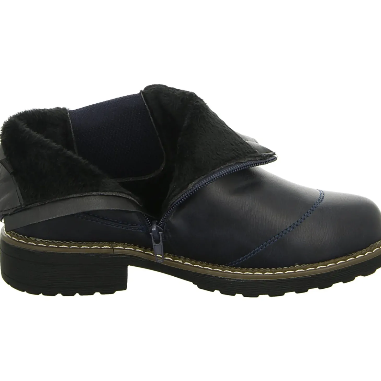 Alyssa Schlupf-/Reißverschlußstiefelette Warmfutter bis 35mm Absatz (casual)