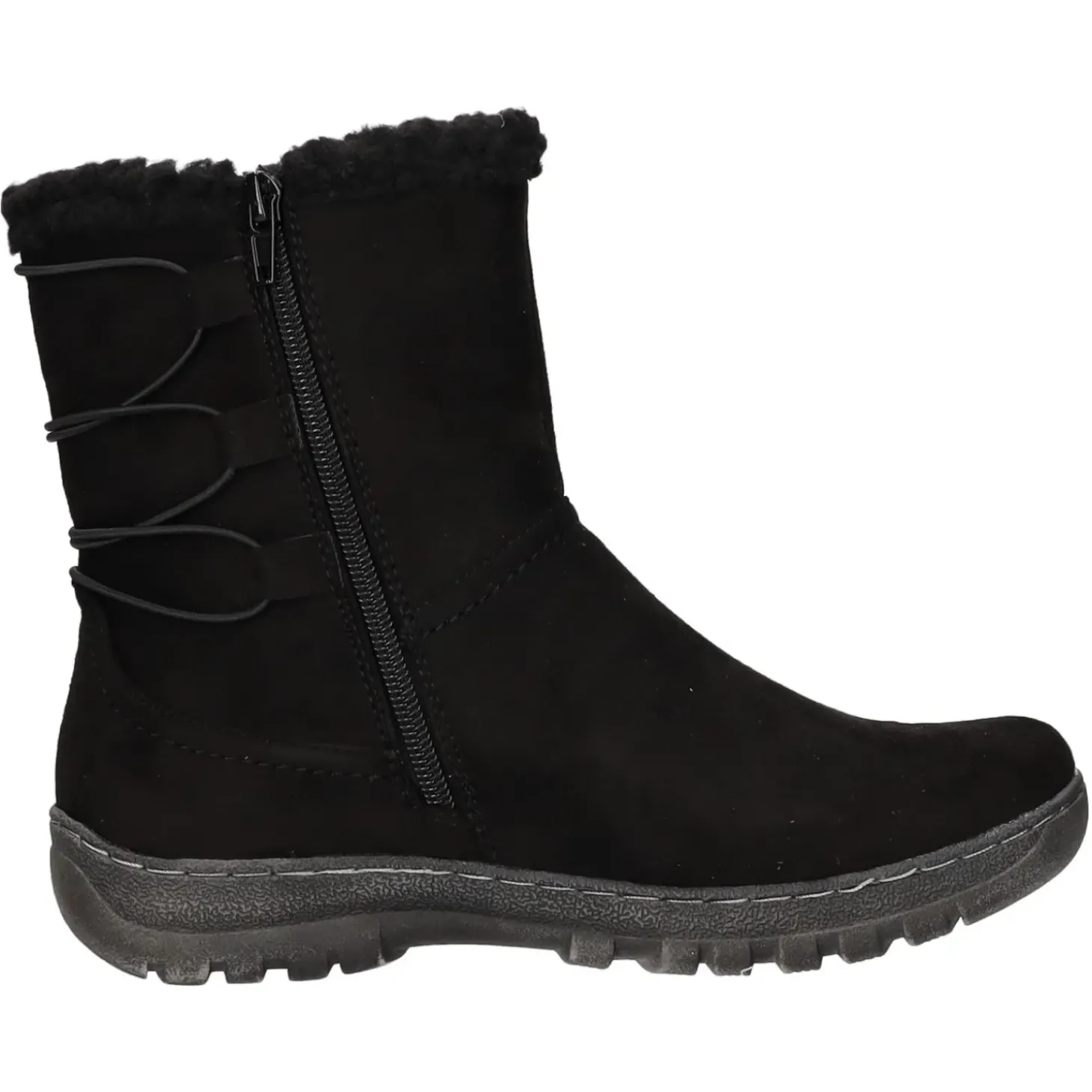 Alyssa Schlupf-/Reißverschlußstiefelette Warmfutter bis 35mm Absatz (casual)