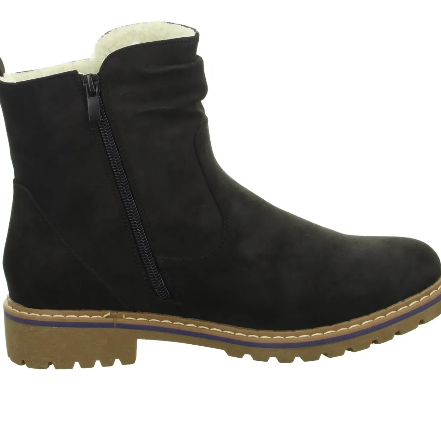 Alyssa Schlupf-/Reißverschlußstiefelette Warmfutter bis 35mm Absatz (casual)
