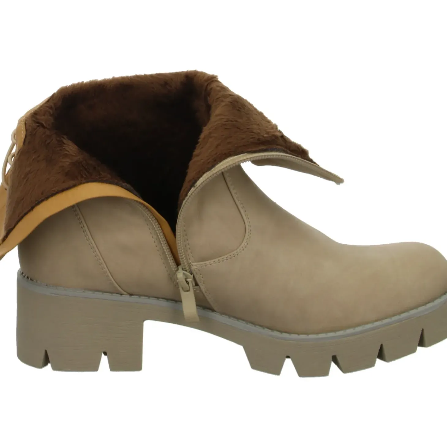 Alyssa Schlupf-/Reißverschlußstiefelette Warmfutter ab 35mm Absatz