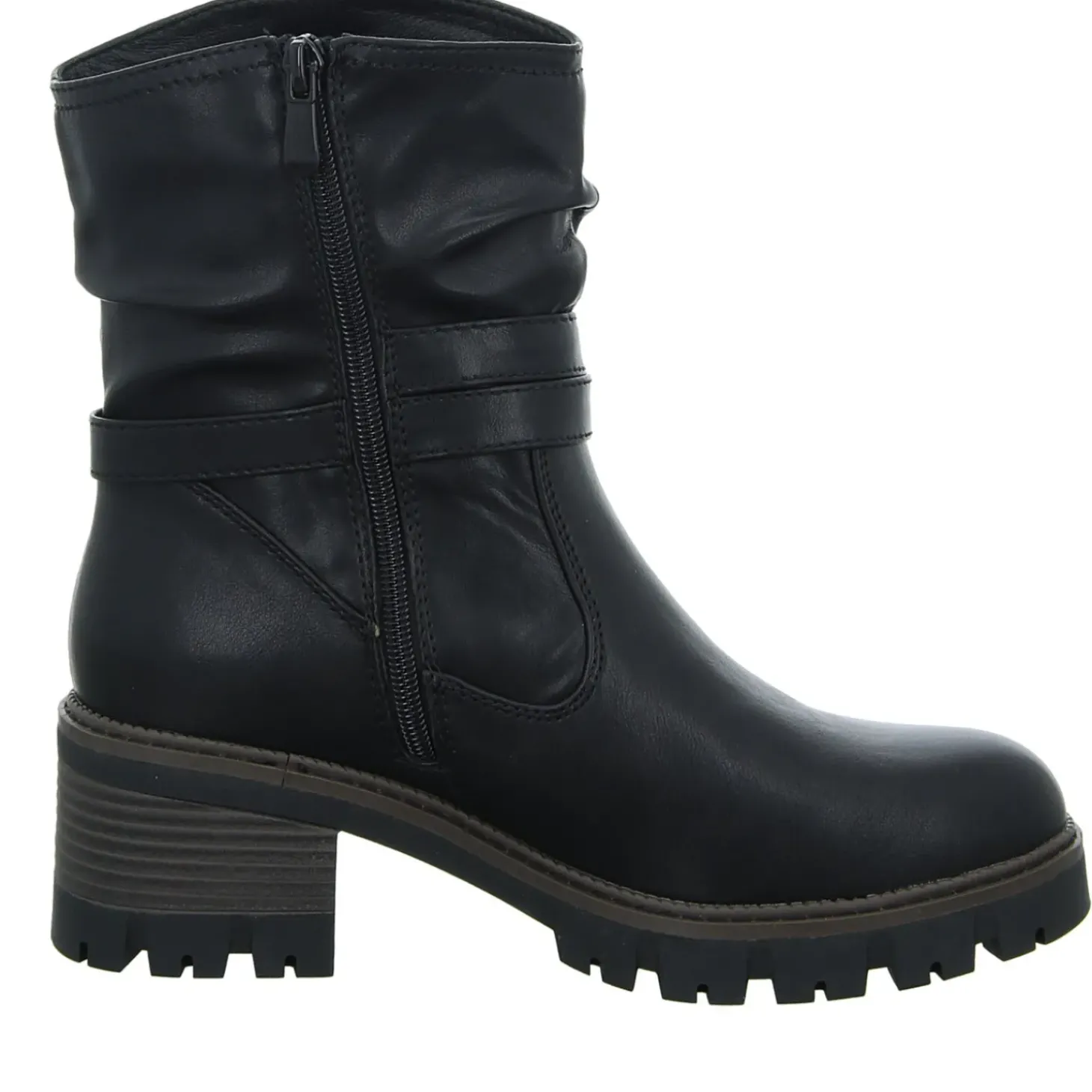 Alyssa Schlupf-/Reißverschlußstiefelette Warmfutter ab 35mm Absatz