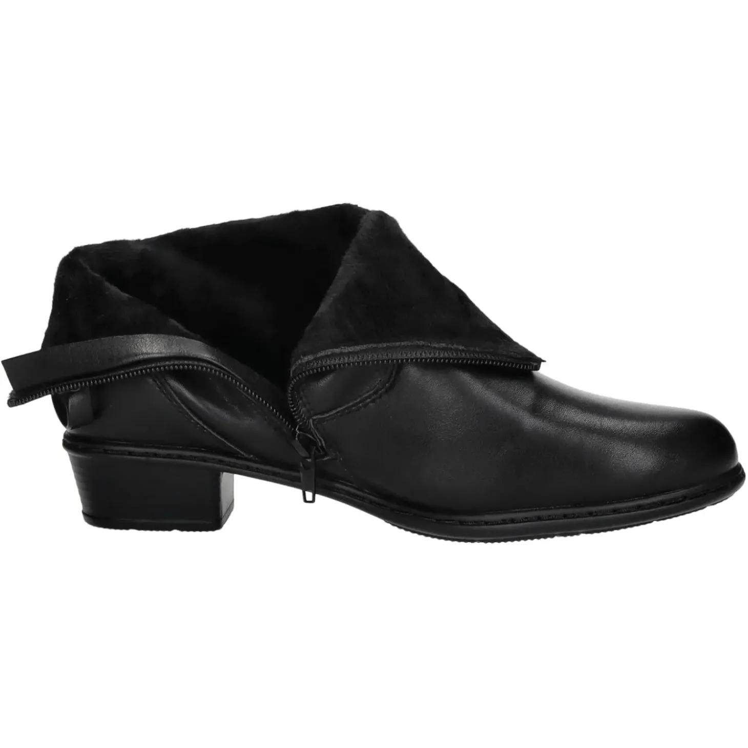 Alyssa Schlupf-/Reißverschlußstiefelette Warmfutter ab 35mm Absatz