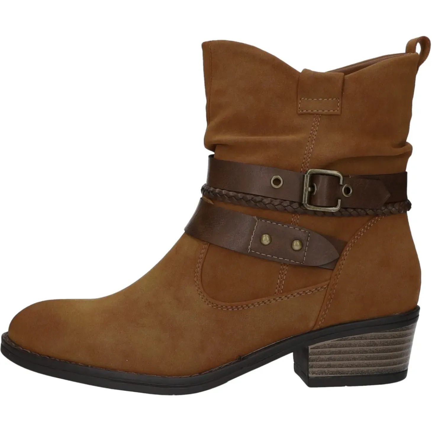 Alyssa Schlupf-/Reißverschlußstiefelette Warmfutter ab 35mm Absatz