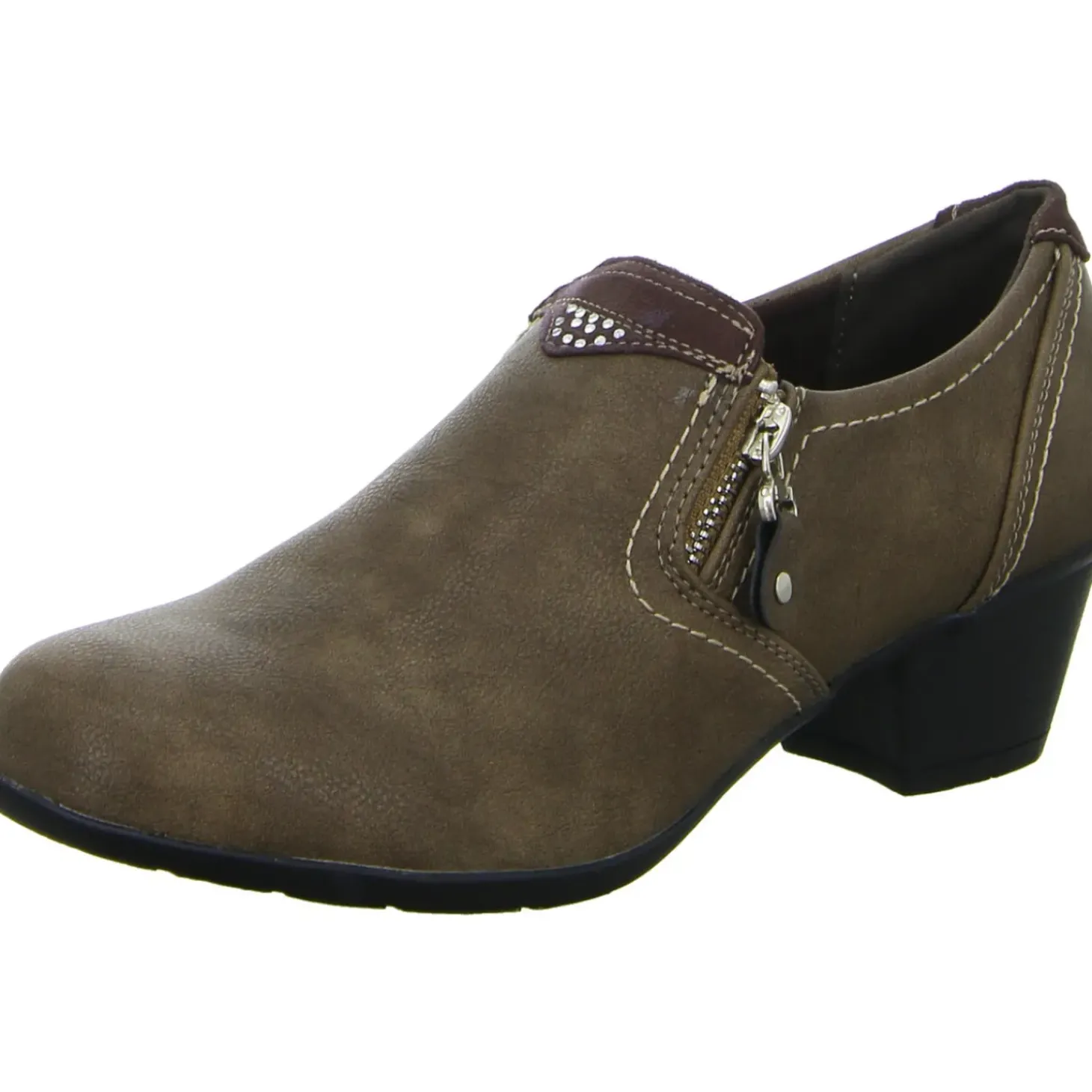 Alyssa Slipper/Kletthalbschuh 25-50mm Absatz