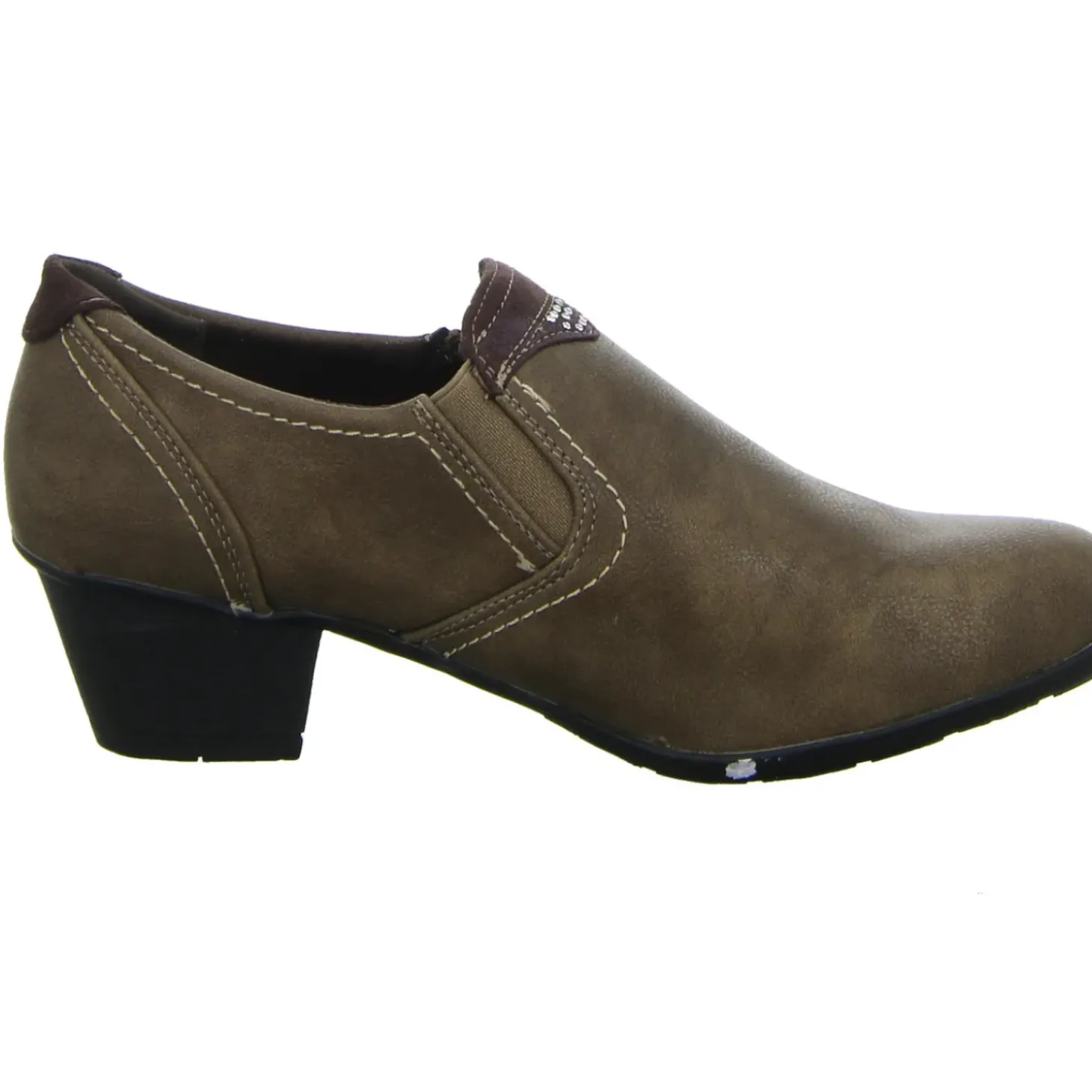 Alyssa Slipper/Kletthalbschuh 25-50mm Absatz