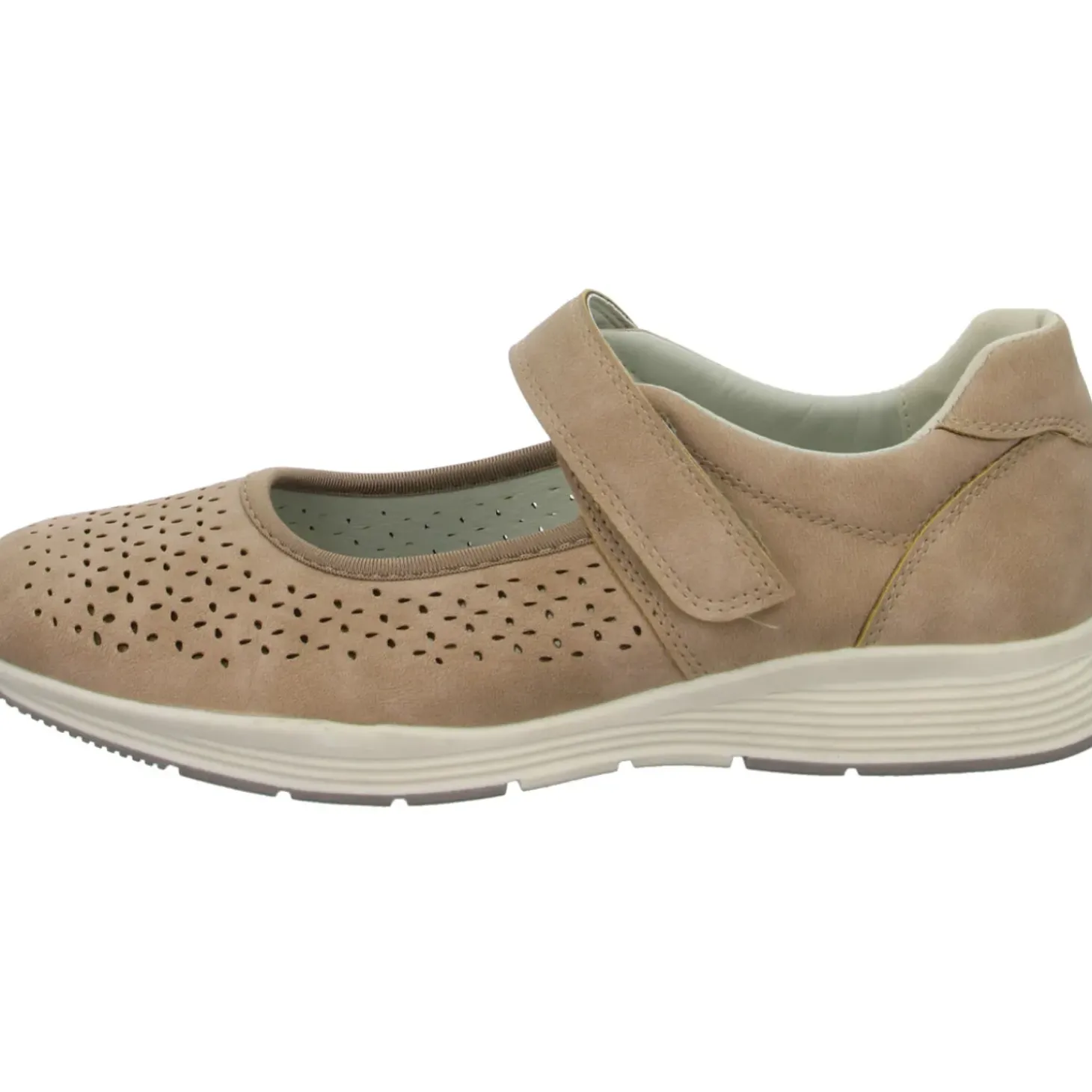 Alyssa Slipper/Kletthalbschuh luftdurchlässig (durchbrochenes/geflochtenes Obermaterial)