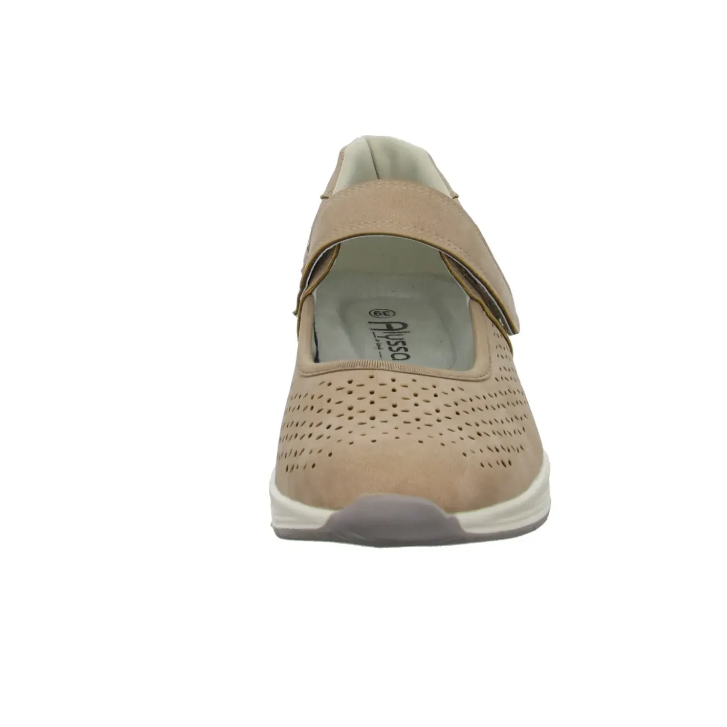 Alyssa Slipper/Kletthalbschuh luftdurchlässig (durchbrochenes/geflochtenes Obermaterial)
