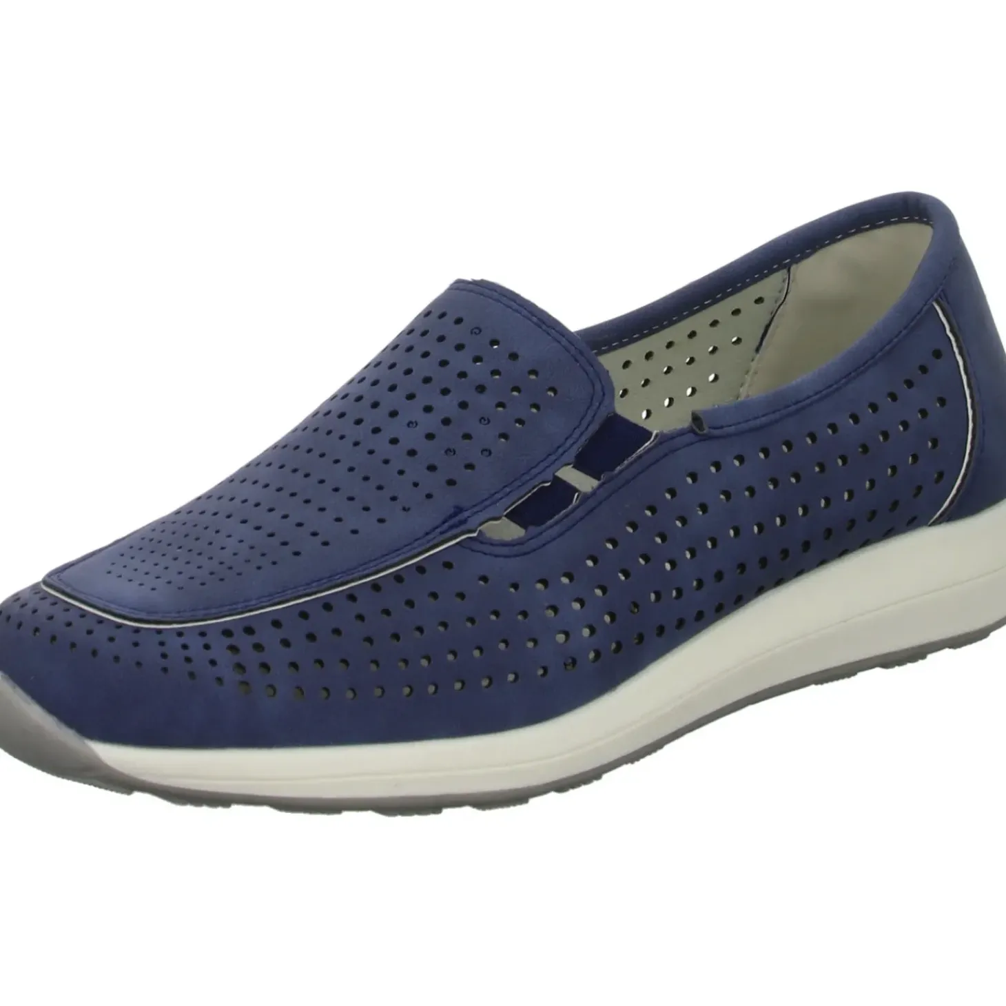 Alyssa Slipper/Kletthalbschuh luftdurchlässig (durchbrochenes/geflochtenes Obermaterial)