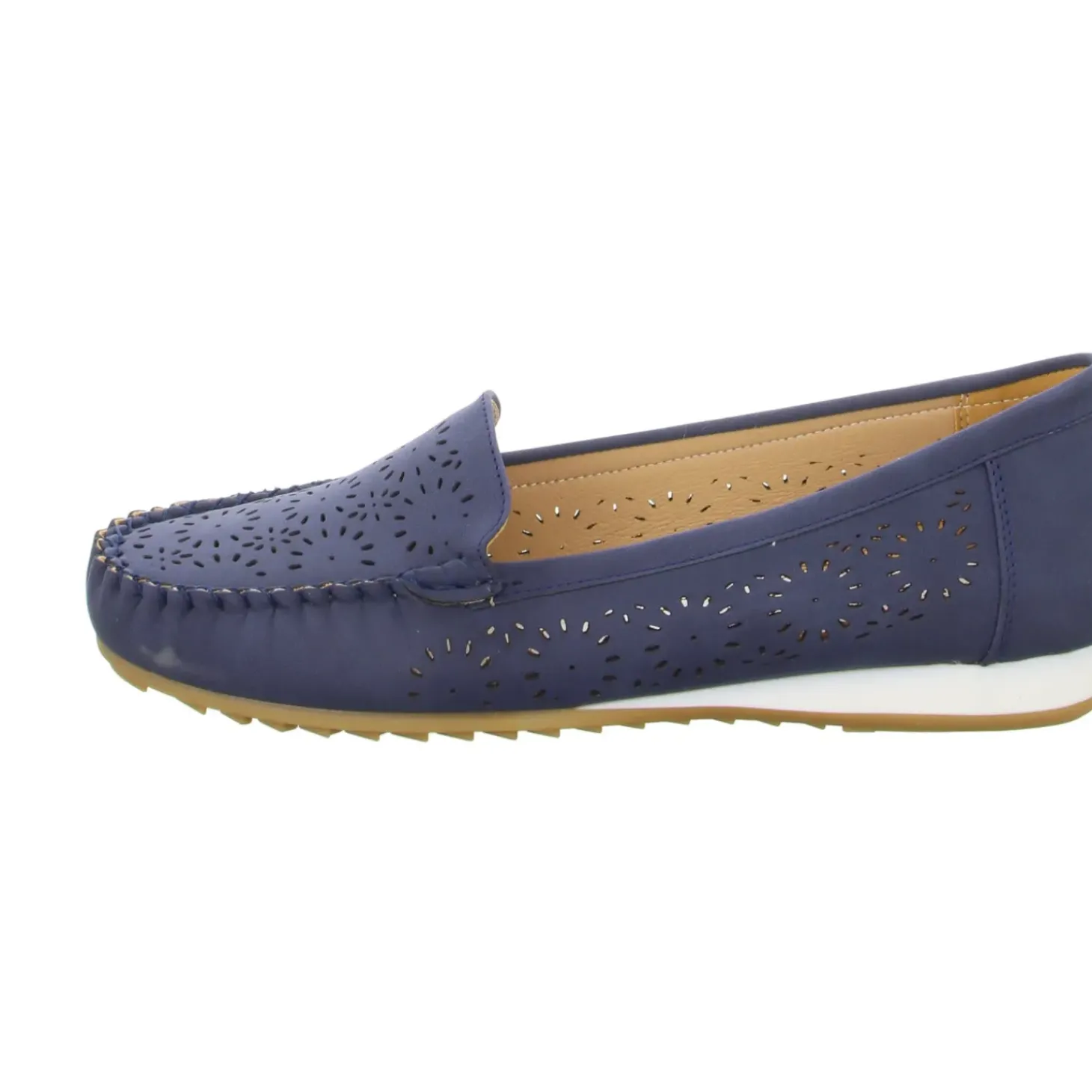 Alyssa Slipper/Kletthalbschuh luftdurchlässig (durchbrochenes/geflochtenes Obermaterial)
