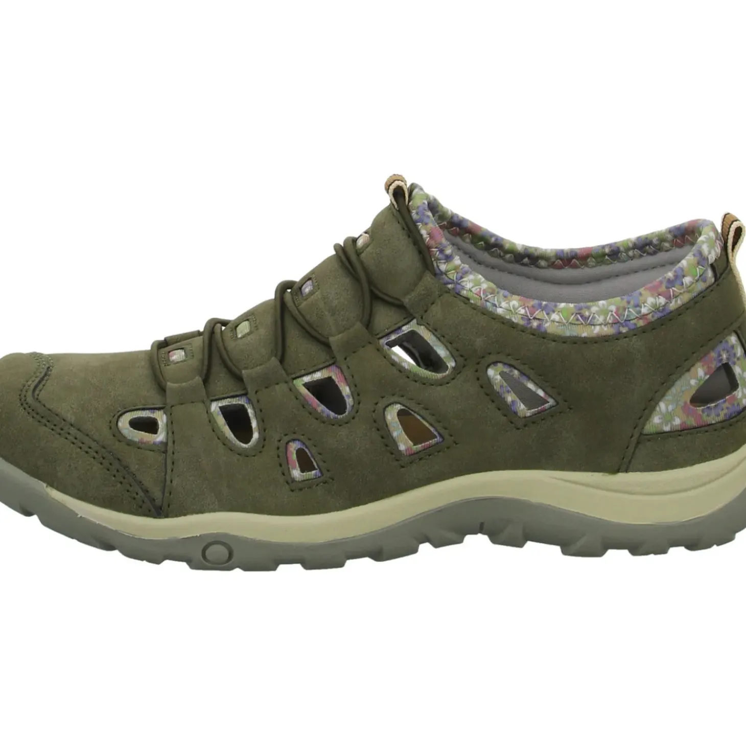 Alyssa Slipper/Kletthalbschuh luftdurchlässig (durchbrochenes/geflochtenes Obermaterial)