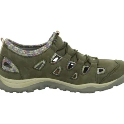 Alyssa Slipper/Kletthalbschuh luftdurchlässig (durchbrochenes/geflochtenes Obermaterial)