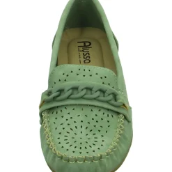 Alyssa Slipper/Kletthalbschuh luftdurchlässig (durchbrochenes/geflochtenes Obermaterial)