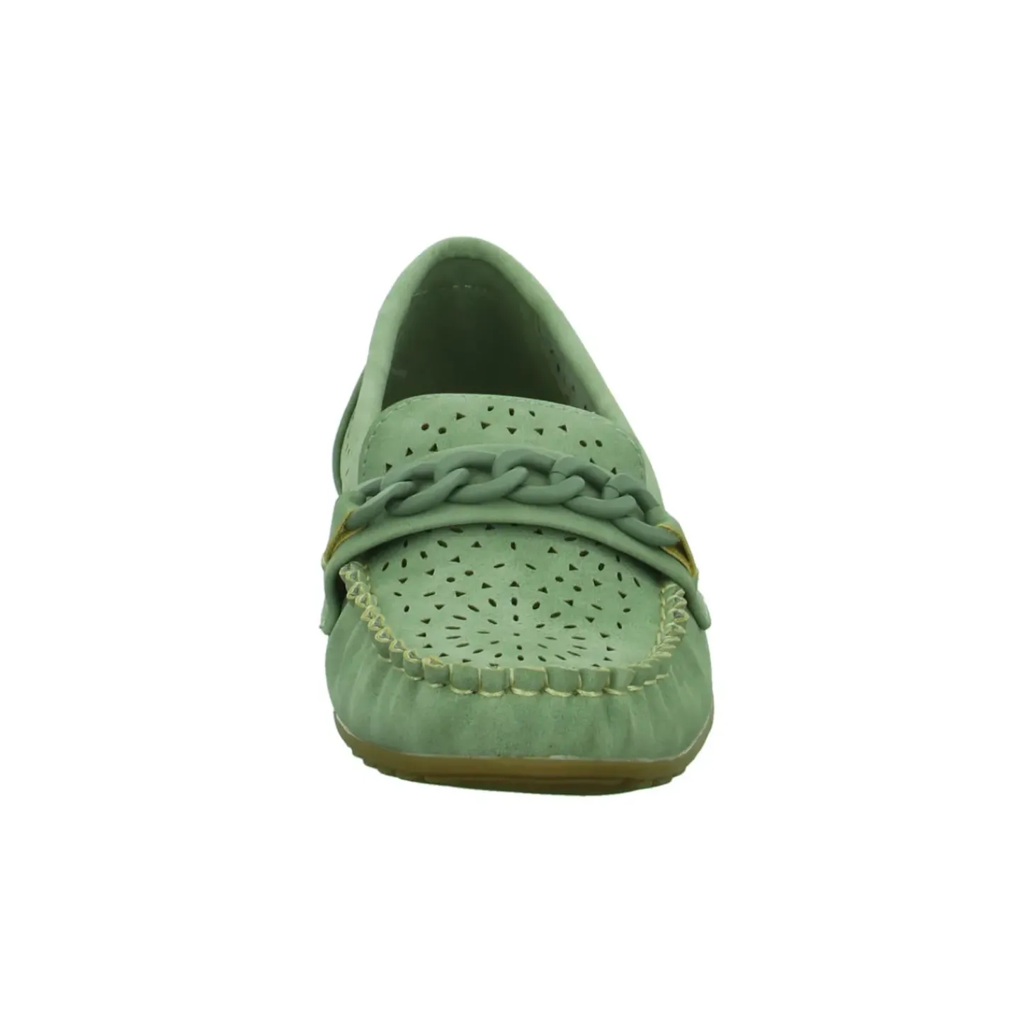 Alyssa Slipper/Kletthalbschuh luftdurchlässig (durchbrochenes/geflochtenes Obermaterial)