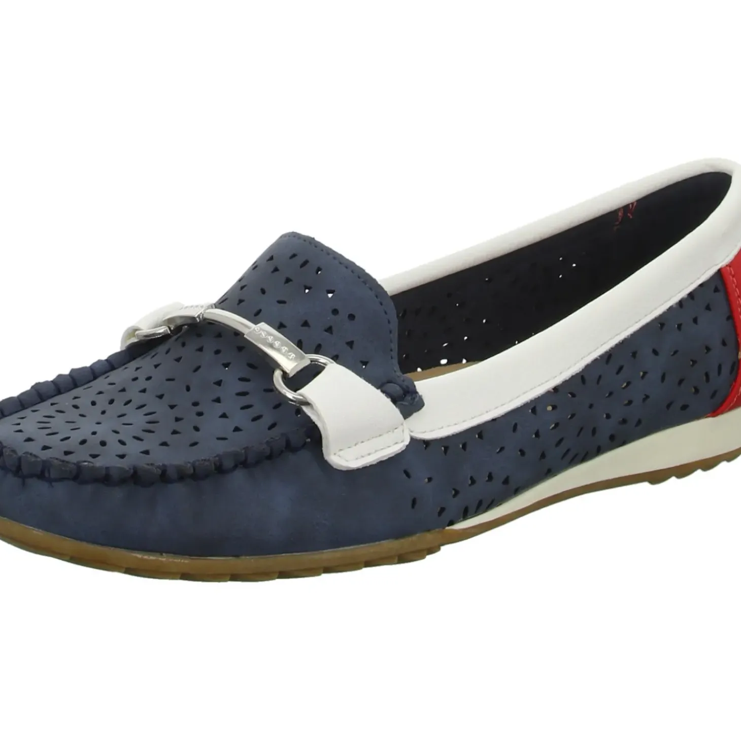 Alyssa Slipper/Kletthalbschuh luftdurchlässig (durchbrochenes/geflochtenes Obermaterial)