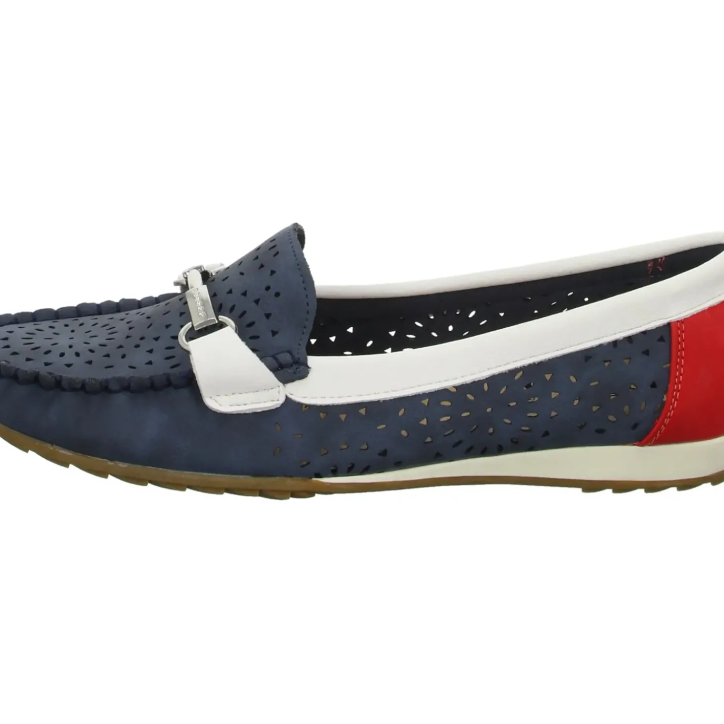 Alyssa Slipper/Kletthalbschuh luftdurchlässig (durchbrochenes/geflochtenes Obermaterial)
