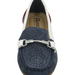 Alyssa Slipper/Kletthalbschuh luftdurchlässig (durchbrochenes/geflochtenes Obermaterial)