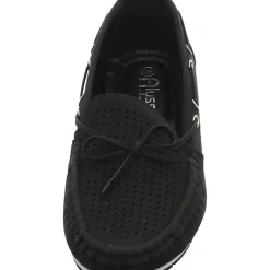 Alyssa Slipper/Kletthalbschuh luftdurchlässig (durchbrochenes/geflochtenes Obermaterial)