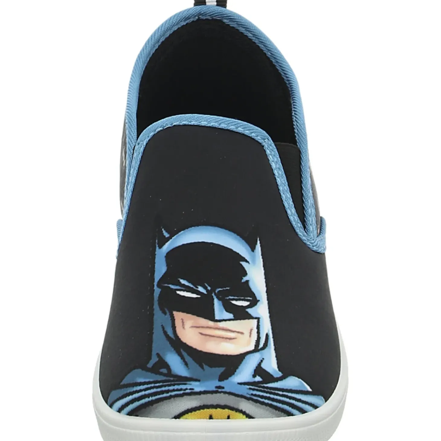 Batman Leinen Slipper/Kletthalbschuh
