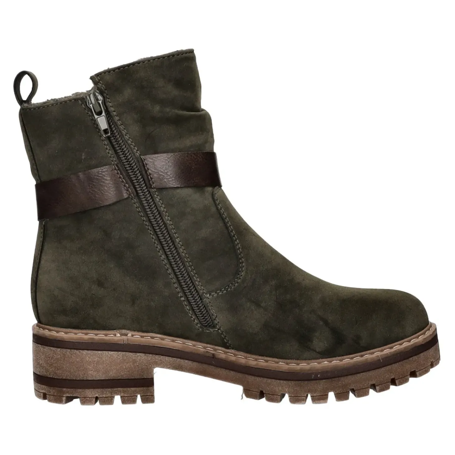 BOXX Schlupf-/Reißverschlußstiefelette Warmfutter bis 35mm Absatz (casual)