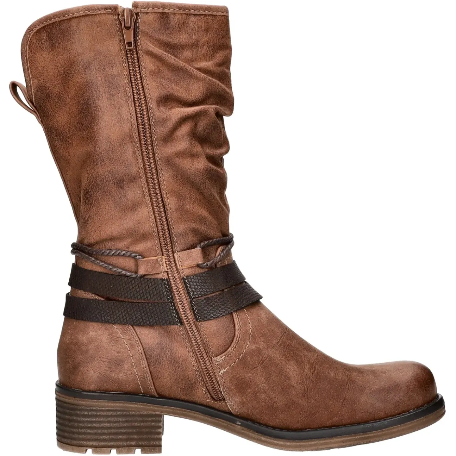 BOXX Schlupf-/Reißverschlußstiefelette Warmfutter bis 35mm Absatz (casual)