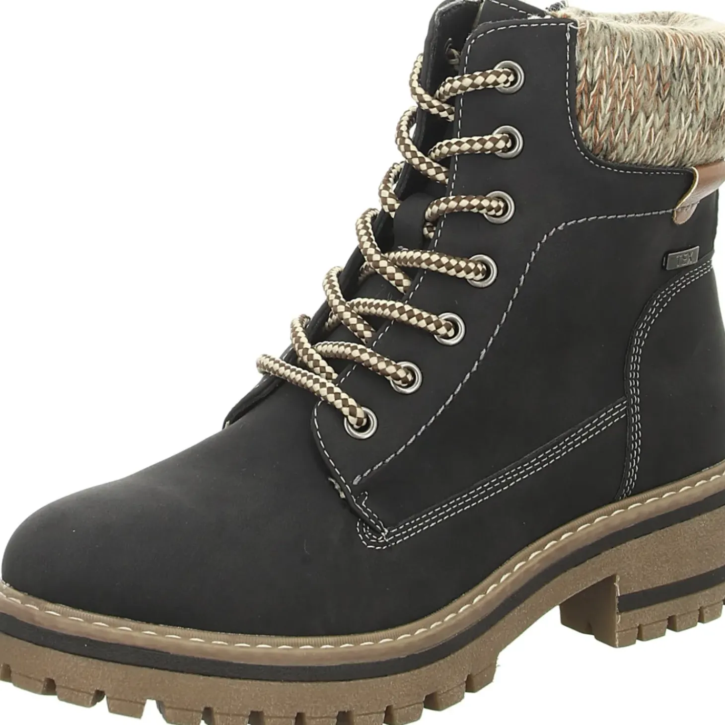 BOXX Schnürstiefelette Warmfutter bis 35mm Absatz (casual)