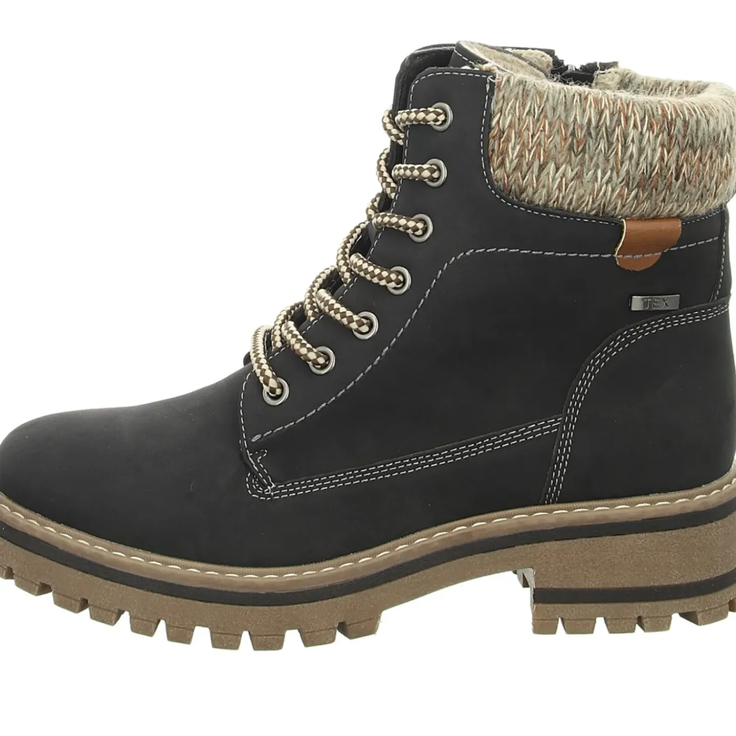 BOXX Schnürstiefelette Warmfutter bis 35mm Absatz (casual)