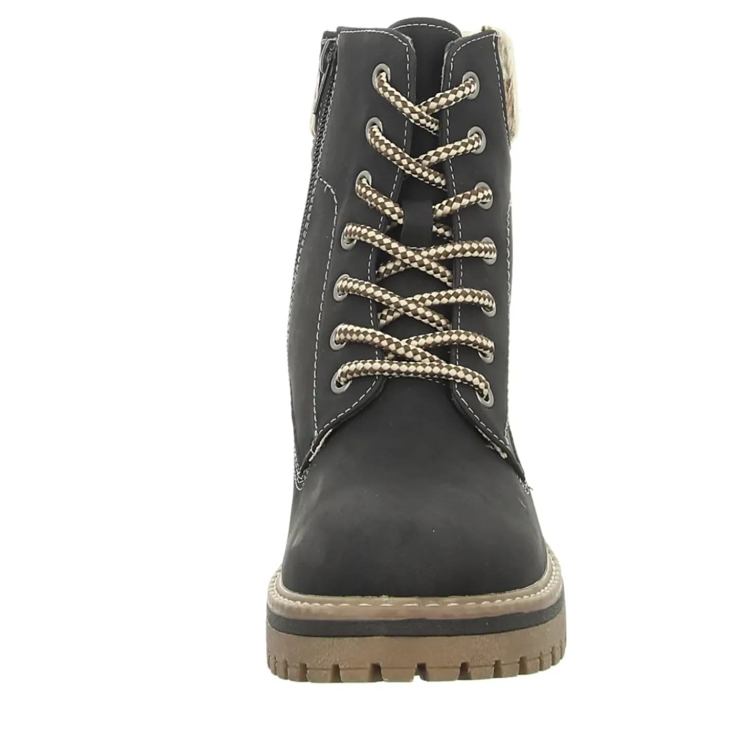 BOXX Schnürstiefelette Warmfutter bis 35mm Absatz (casual)