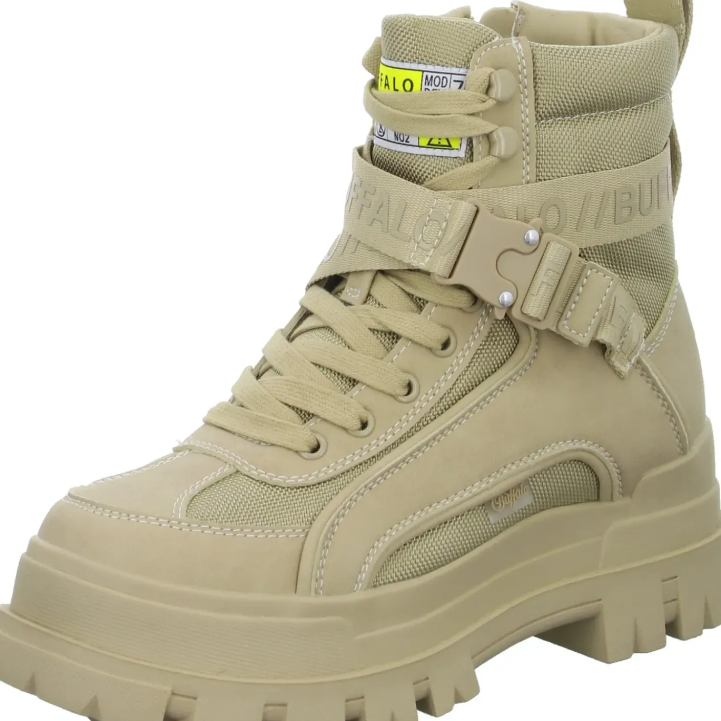 Buffalo Schnürstiefelette Kaltfutter bis 35mm Absatz (casual) ASPHA COM1