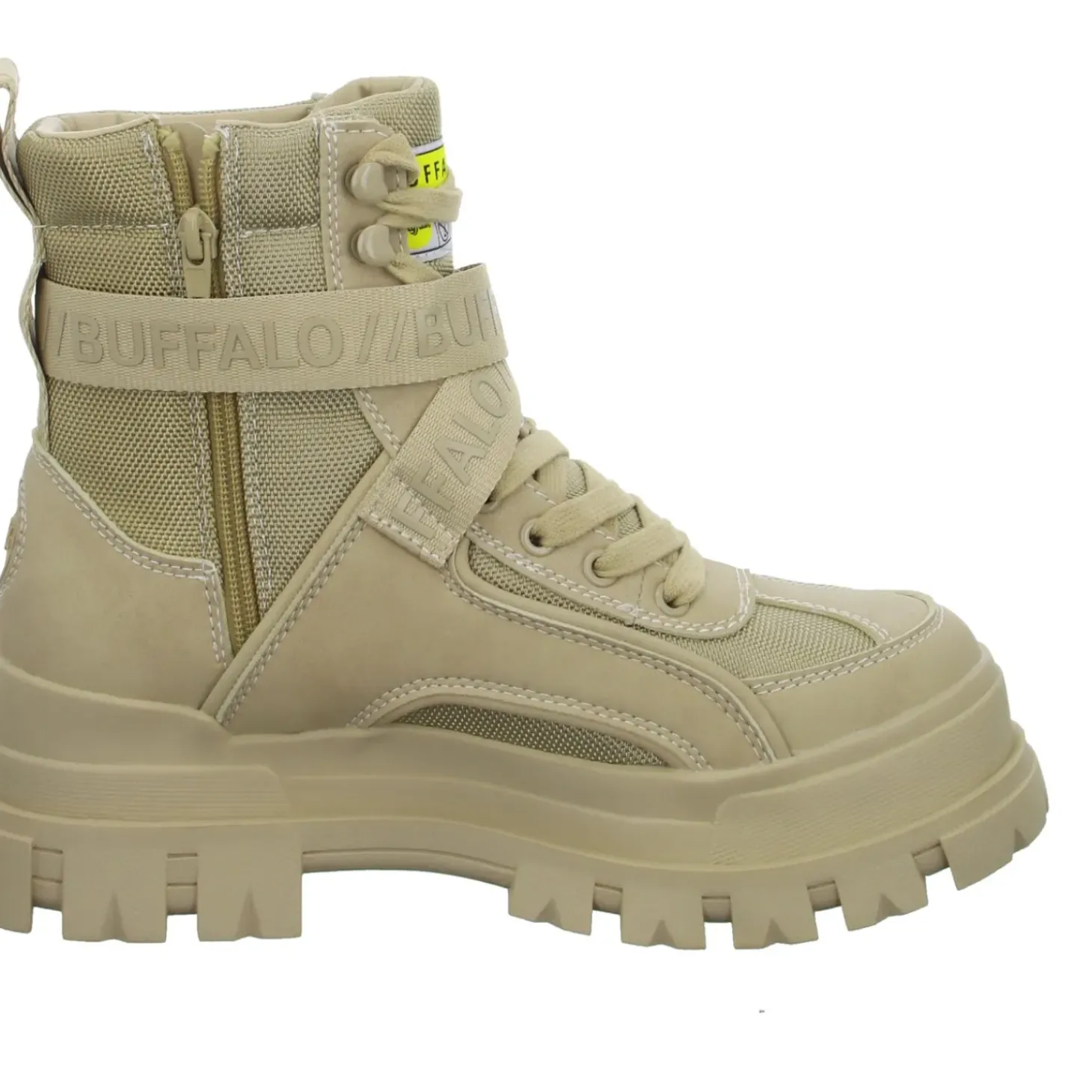 Buffalo Schnürstiefelette Kaltfutter bis 35mm Absatz (casual) ASPHA COM1