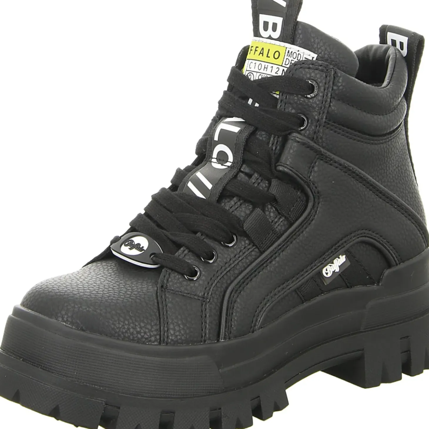 Buffalo Schnürstiefelette Kaltfutter bis 35mm Absatz (casual) Aspha NC Mid
