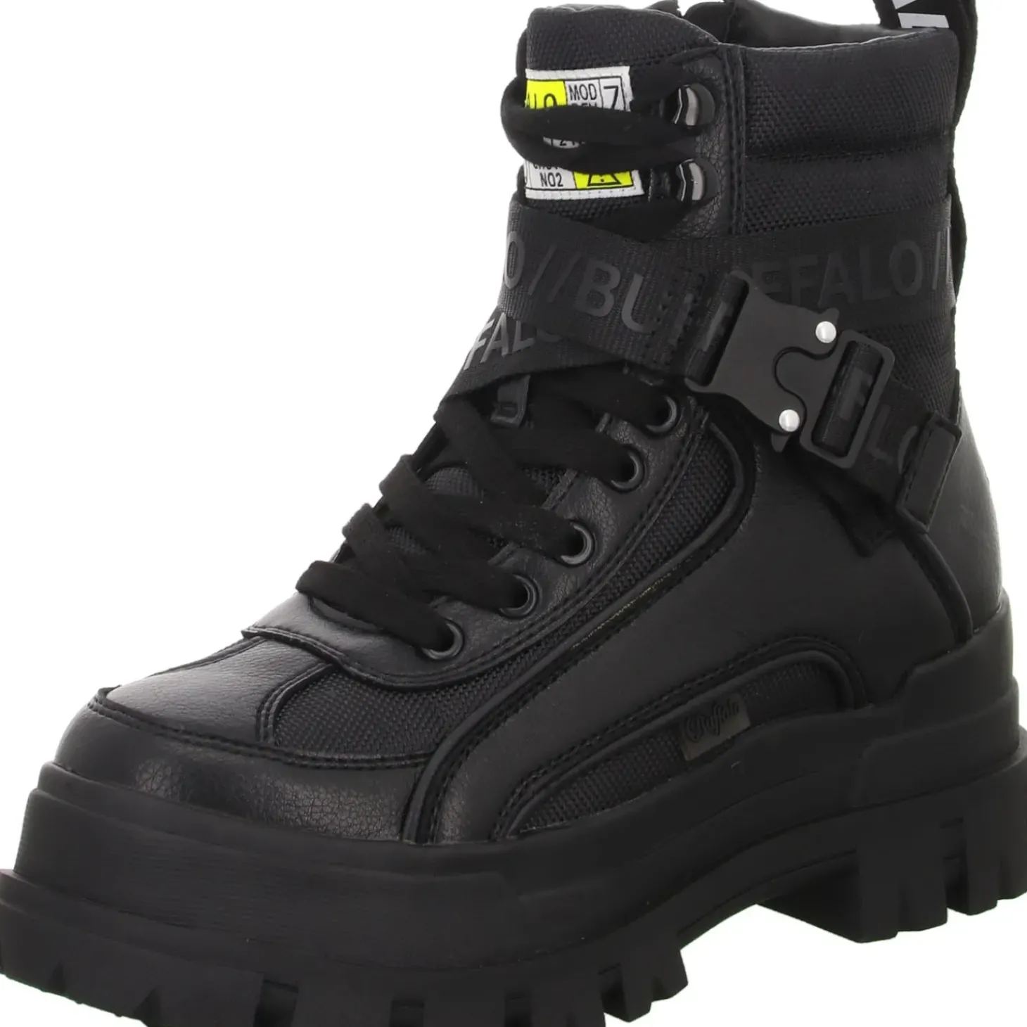 Buffalo Schnürstiefelette Kaltfutter bis 35mm Absatz (casual) ASPHA COM1