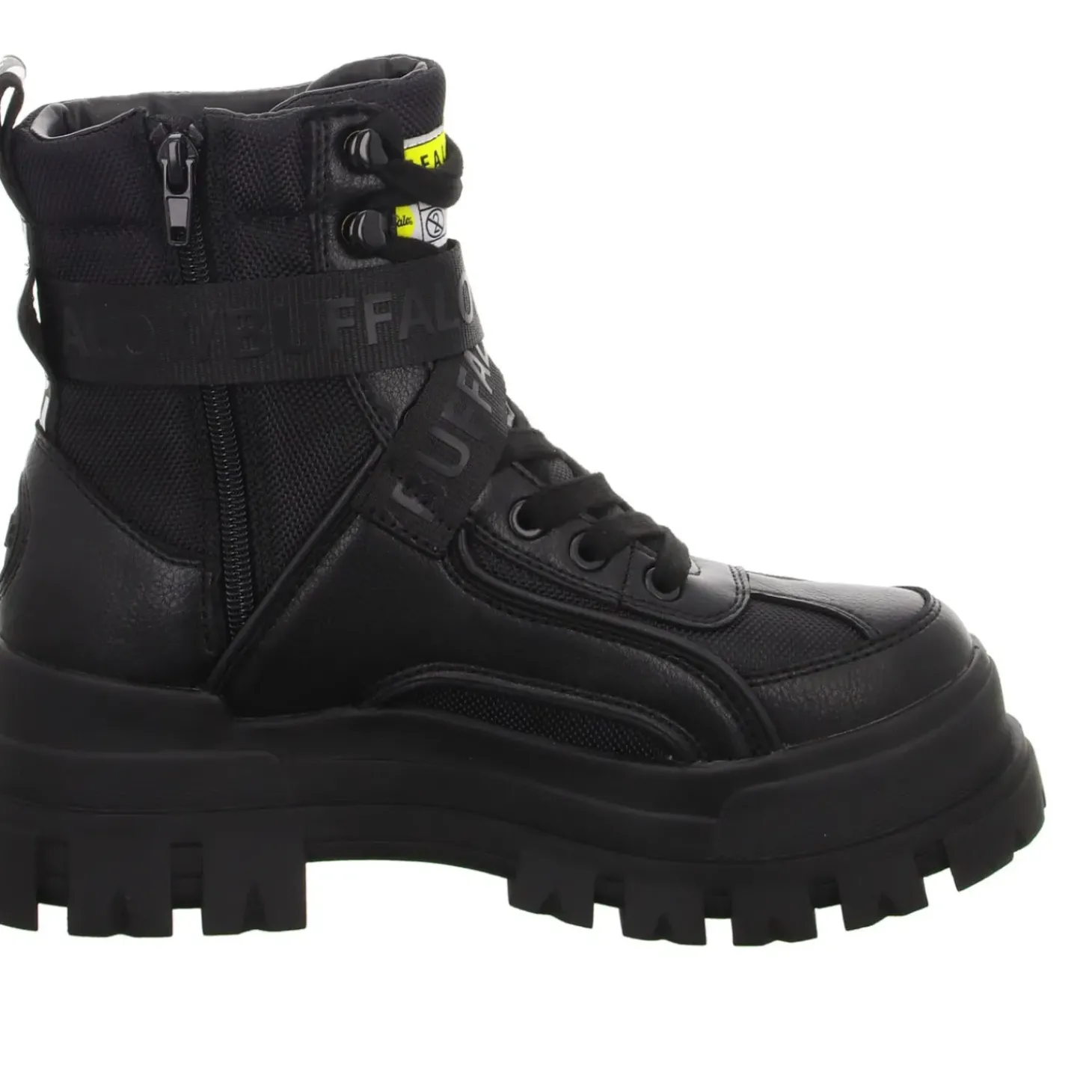 Buffalo Schnürstiefelette Kaltfutter bis 35mm Absatz (casual) ASPHA COM1