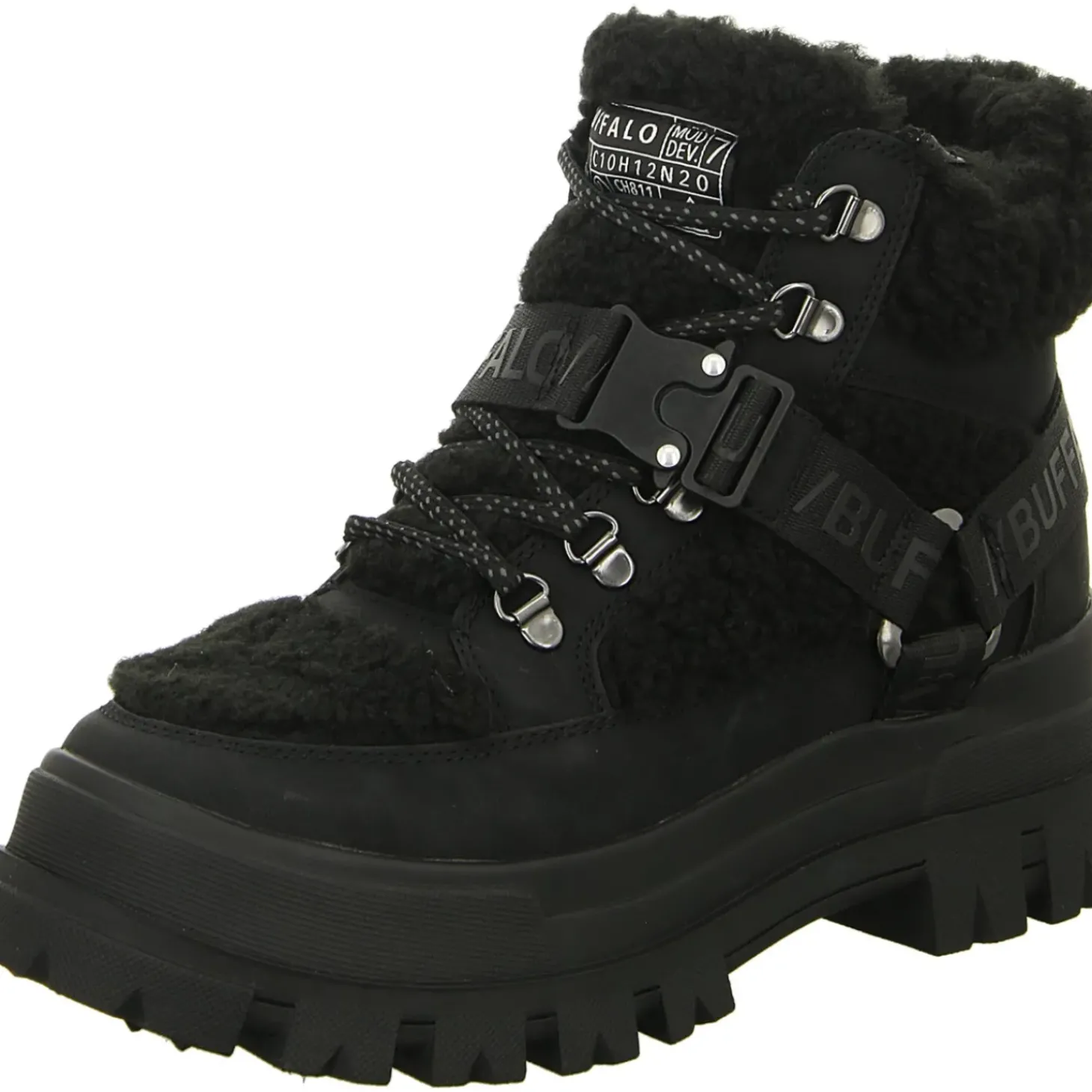 Buffalo Schnürstiefelette Warmfutter bis 35mm Absatz (casual) ASPHA COM MID WARM