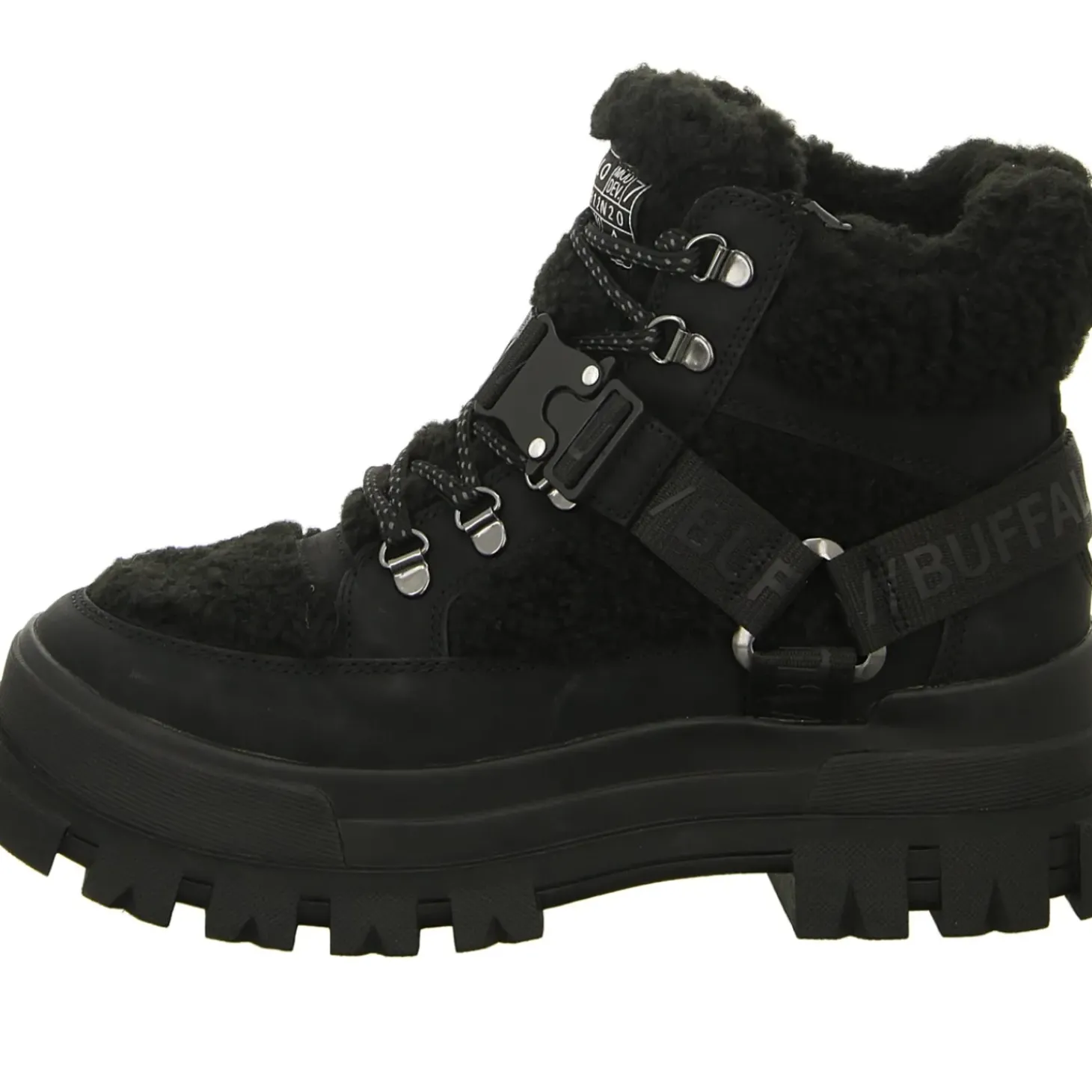 Buffalo Schnürstiefelette Warmfutter bis 35mm Absatz (casual) ASPHA COM MID WARM