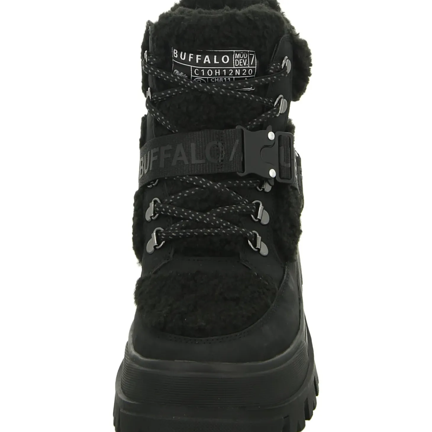 Buffalo Schnürstiefelette Warmfutter bis 35mm Absatz (casual) ASPHA COM MID WARM