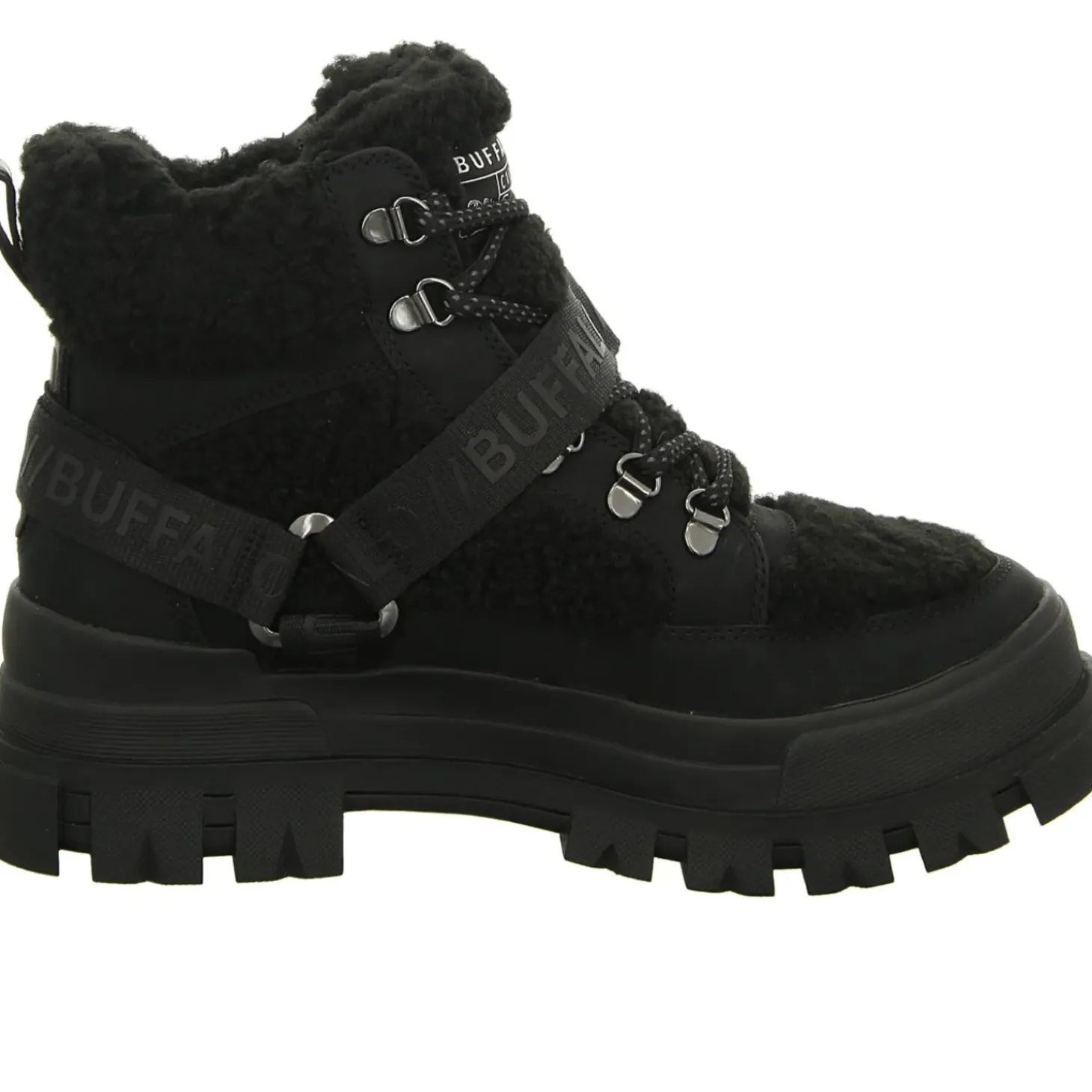 Buffalo Schnürstiefelette Warmfutter bis 35mm Absatz (casual) ASPHA COM MID WARM