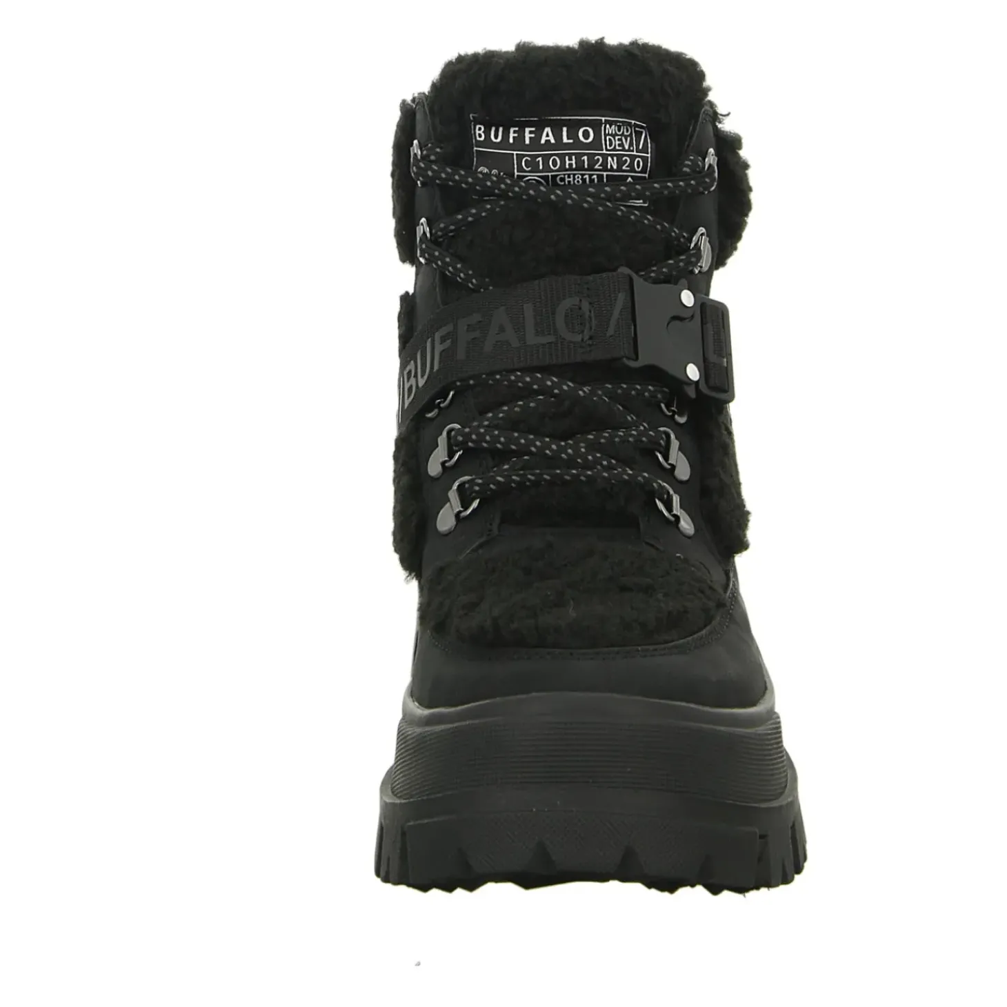 Buffalo Schnürstiefelette Warmfutter bis 35mm Absatz (casual) ASPHA COM MID WARM