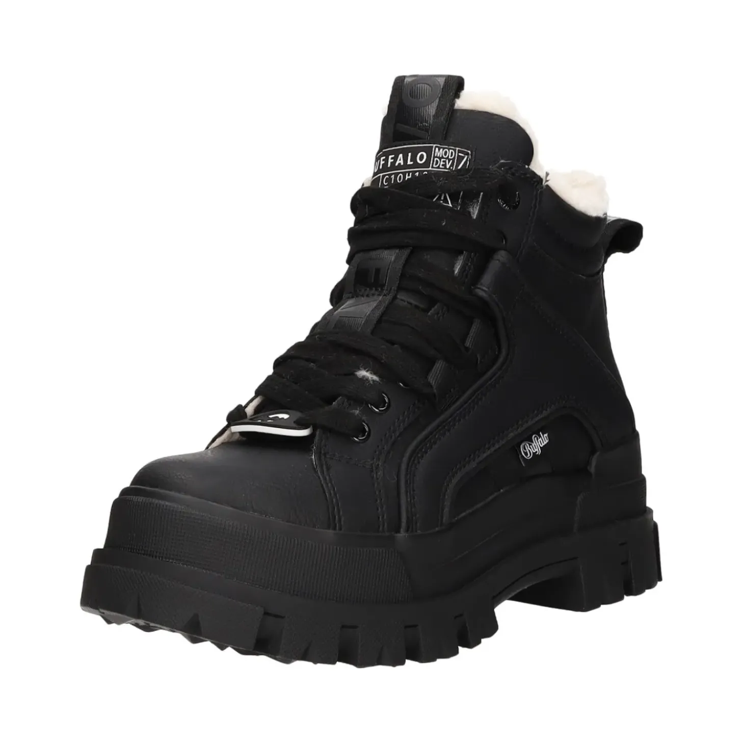 Buffalo Schnürstiefelette Warmfutter bis 35mm Absatz (casual) ASPHA NC MID WARM