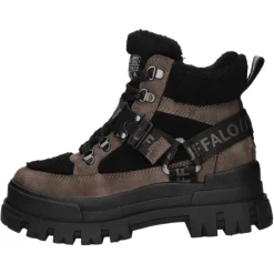 Buffalo Schnürstiefelette Warmfutter bis 35mm Absatz (casual) ASPHA COM MID WARM
