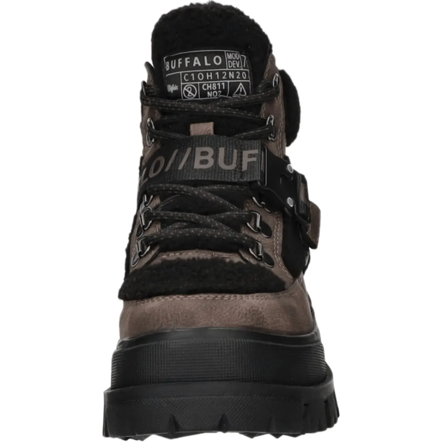 Buffalo Schnürstiefelette Warmfutter bis 35mm Absatz (casual) ASPHA COM MID WARM