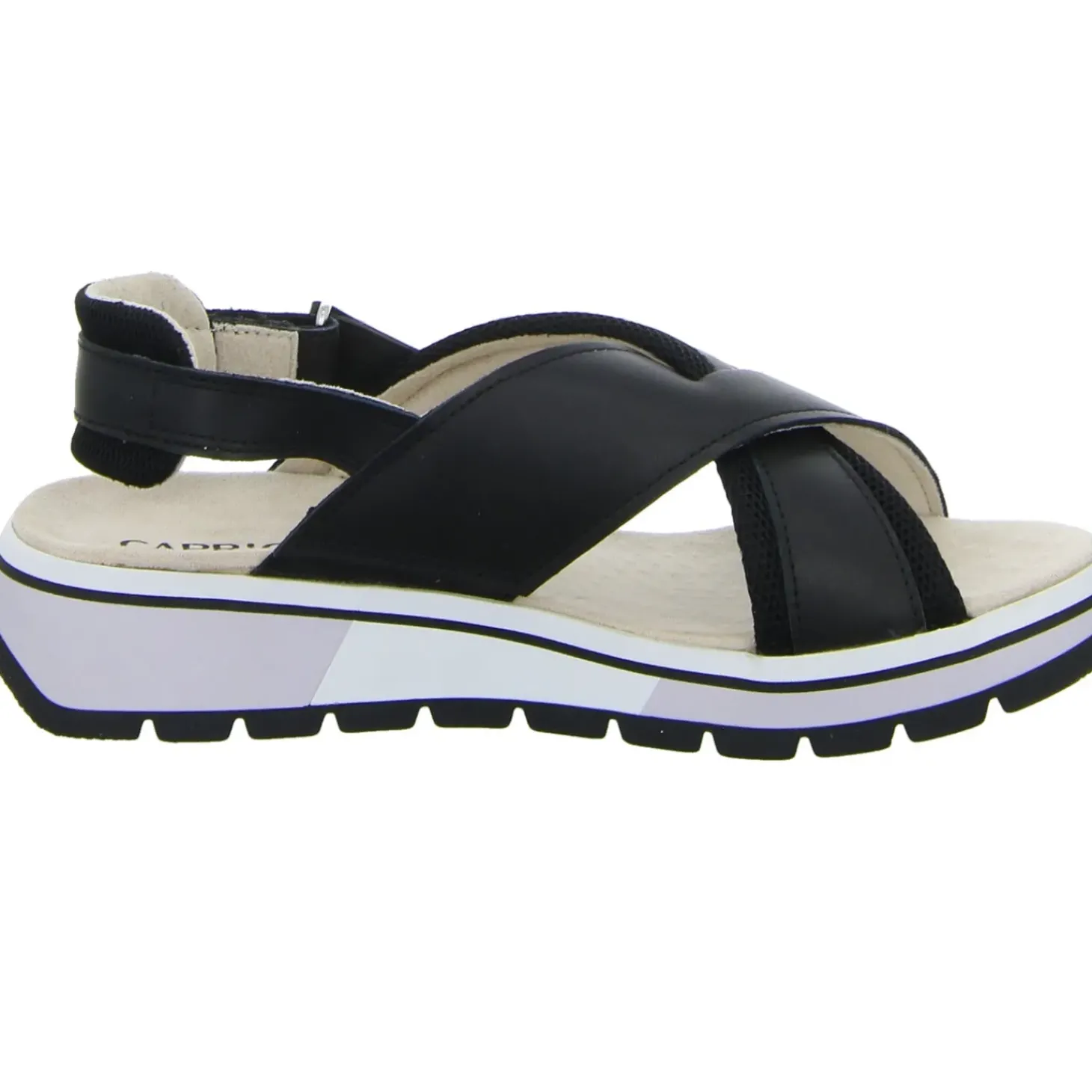 CAPRICE Sportliche Sandalette bis 30mm Sohlenhöhe