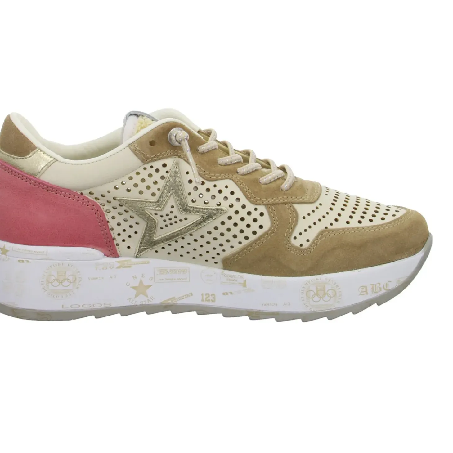 Cetti Slipper/Kletthalbschuh Sneaker (sportlich) ANTE-SWEET IVORY