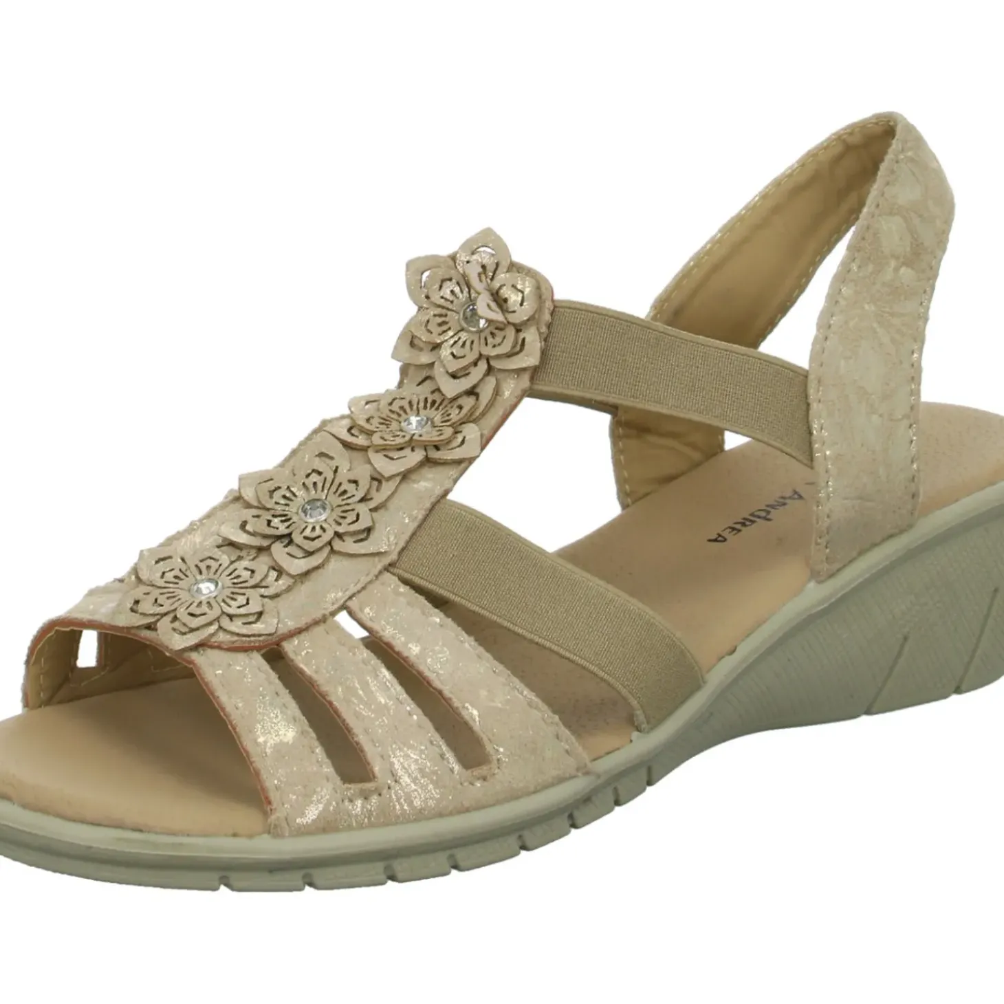 Donna Andrea Sandalette mit Mehrweite ab 30mm Sohlenhöhe