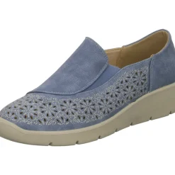 Donna Andrea Slipper/Kletthalbschuh luftdurchlässig (durchbrochenes/geflochtenes Obermaterial)