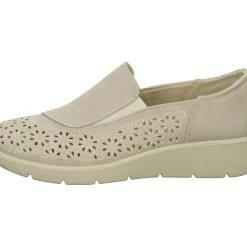 Donna Andrea Slipper/Kletthalbschuh luftdurchlässig (durchbrochenes/geflochtenes Obermaterial)