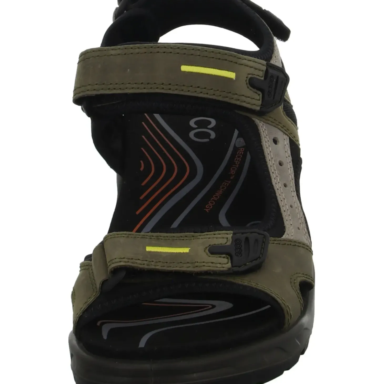 ecco Sandalette Freizeit (casual) TARMAC/MOON ROCK